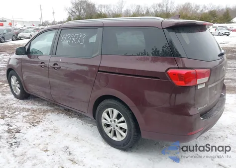 2015 Kia Sedona Lx z USA, uszkodzony, nr VIN KNDMB5C14F6029908